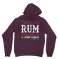 I Run On Rum, Hardtacks & Cursewords Classic Adult Hoodie
