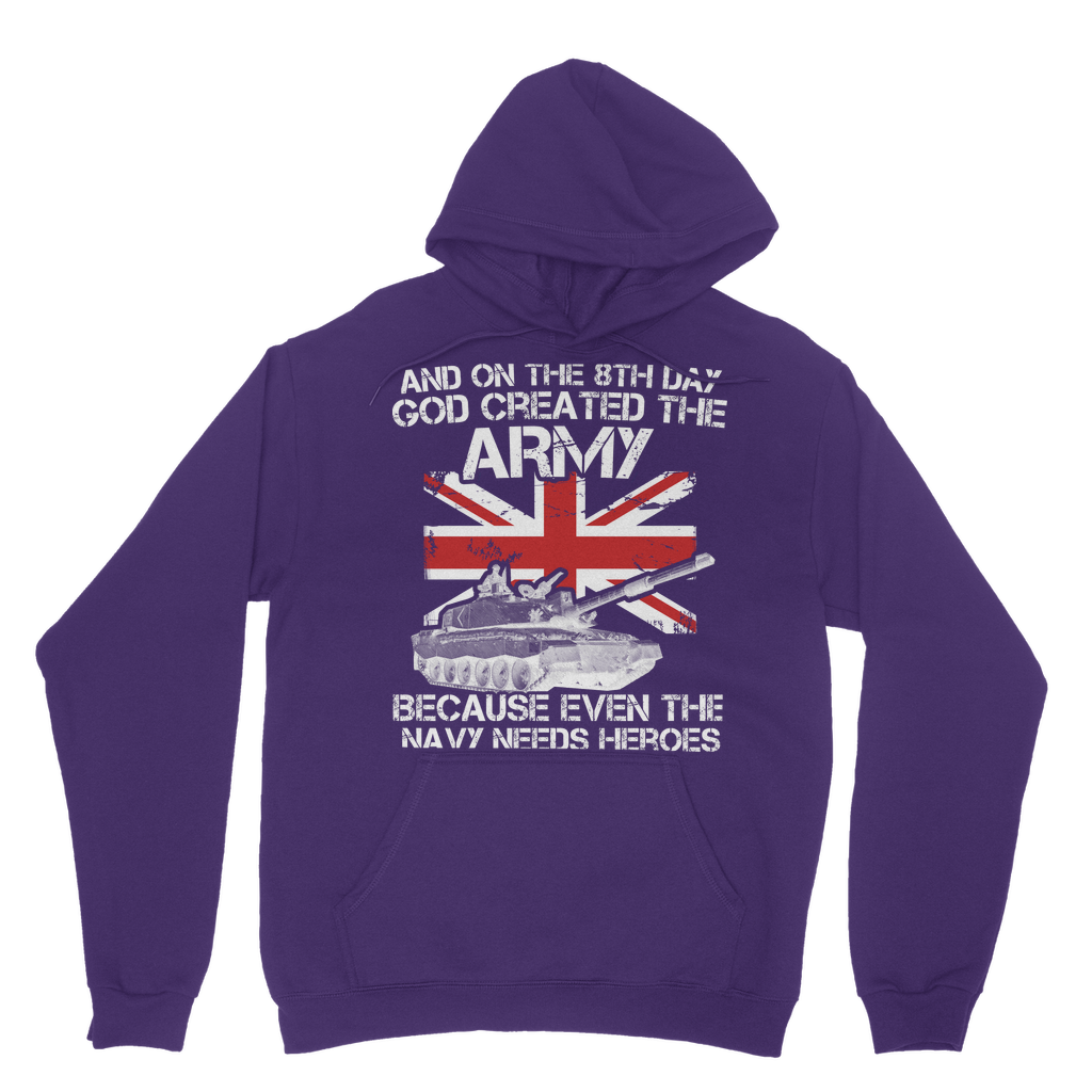 And On The 8th Day God Created The Army Classic Adult Hoodie