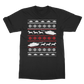 Army Sleigh Tank Christmas Classic Adult T-Shirt