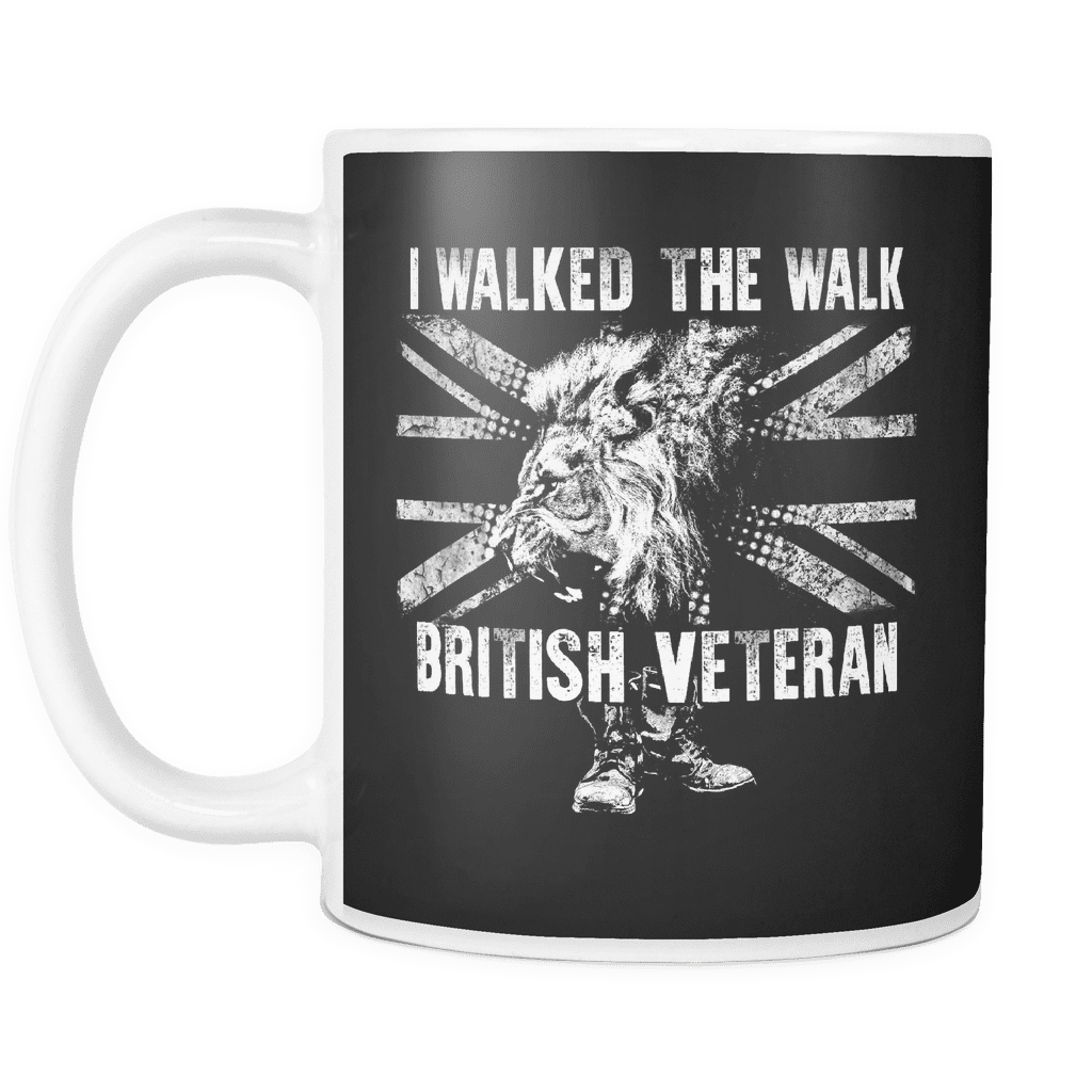 British Veteran - I Walked The Walk Mug