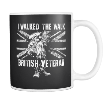 British Veteran - I Walked The Walk Mug