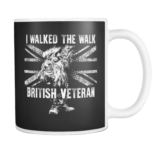 British Veteran - I Walked The Walk Mug