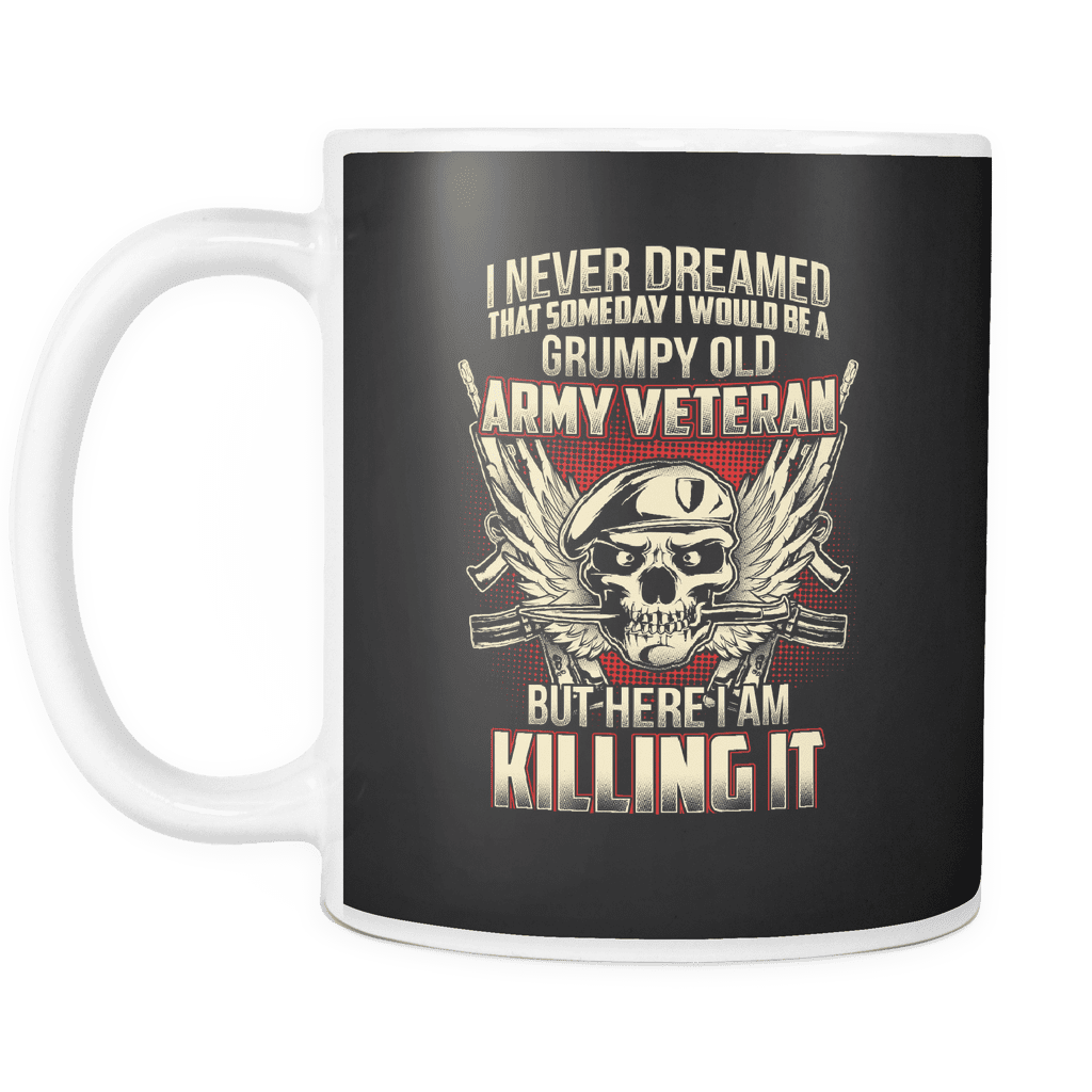 Grumpy Old Army Veteran Mug