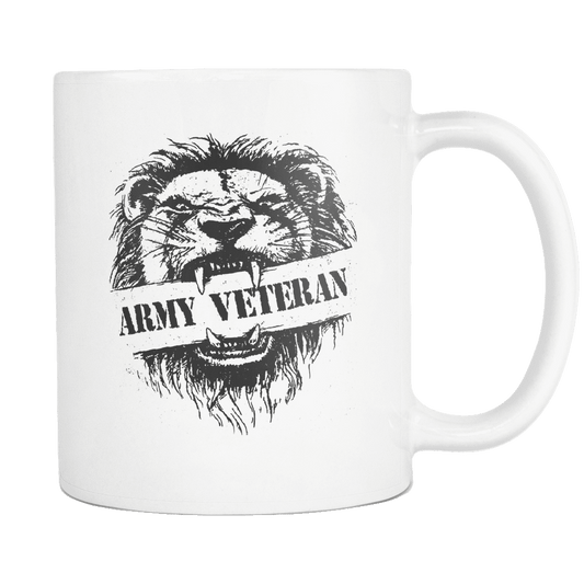 Army Veteran x Lion Mug