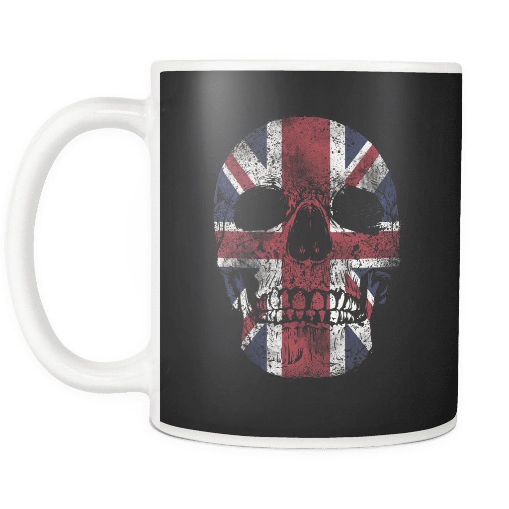 British Skull Mug