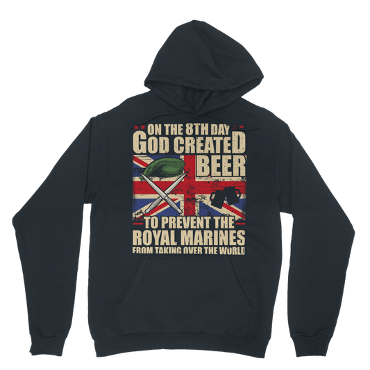 Royal Marines Love Beer Classic Adult Hoodie