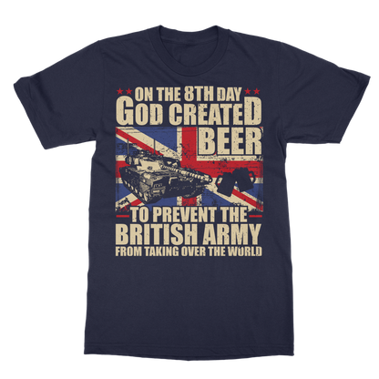British Army Loves Beer Classic Adult T-Shirt