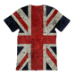Union Jack All Over Printed Premium 2 Sided Adult T-Shirt