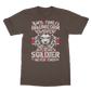 Being A Soldier Never Ends Classic Adult T-Shirt