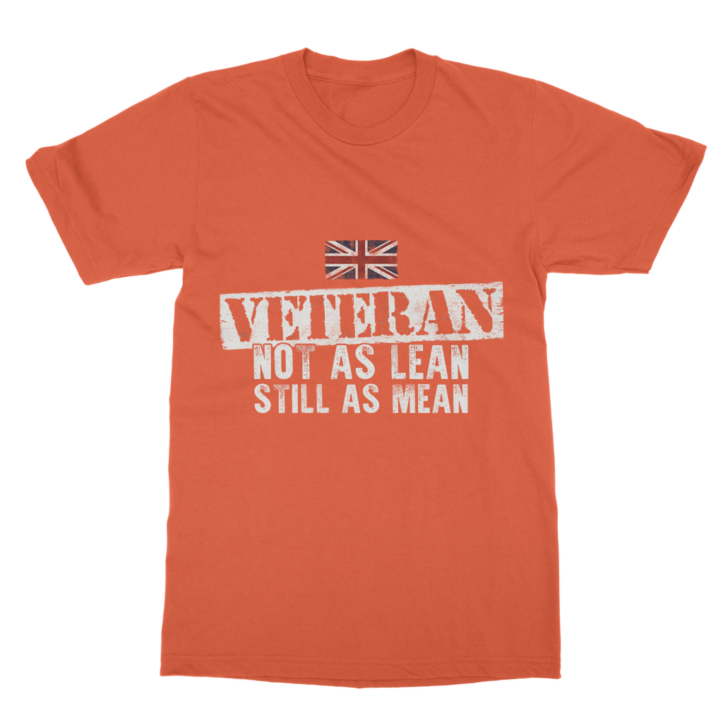 Veteran - Not As Lean Still As Mean Classic Adult T-Shirt
