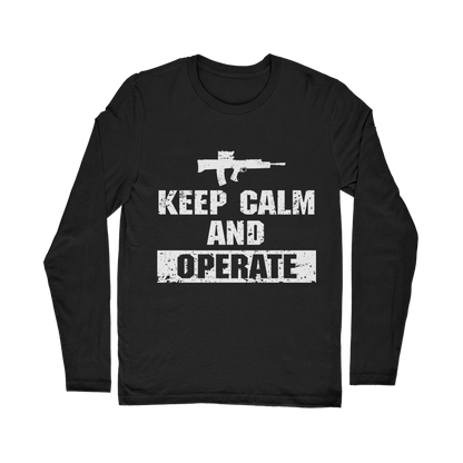 Keep Calm And Operate Classic Long Sleeve T-Shirt