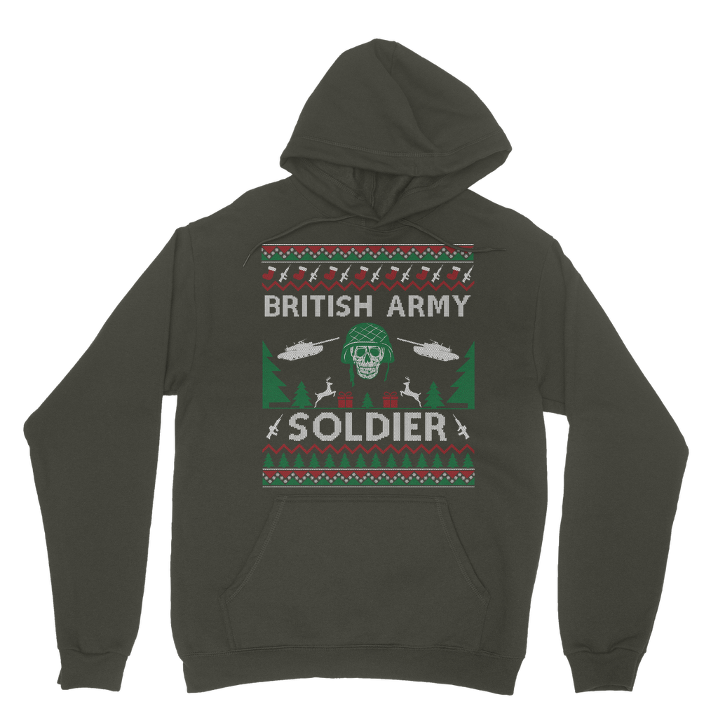 British Soldier Christmas Classic Adult Hoodie