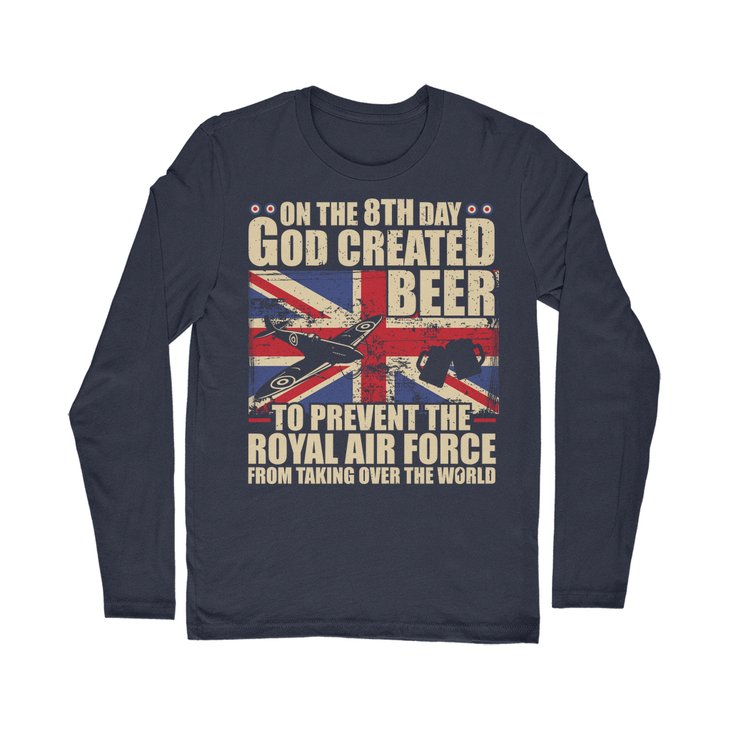 Royal Air Force Loves Beer Classic Long Sleeve T-Shirt