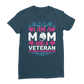 Mom and a Veteran - Nothing Scares Me Classic Women's T-Shirt