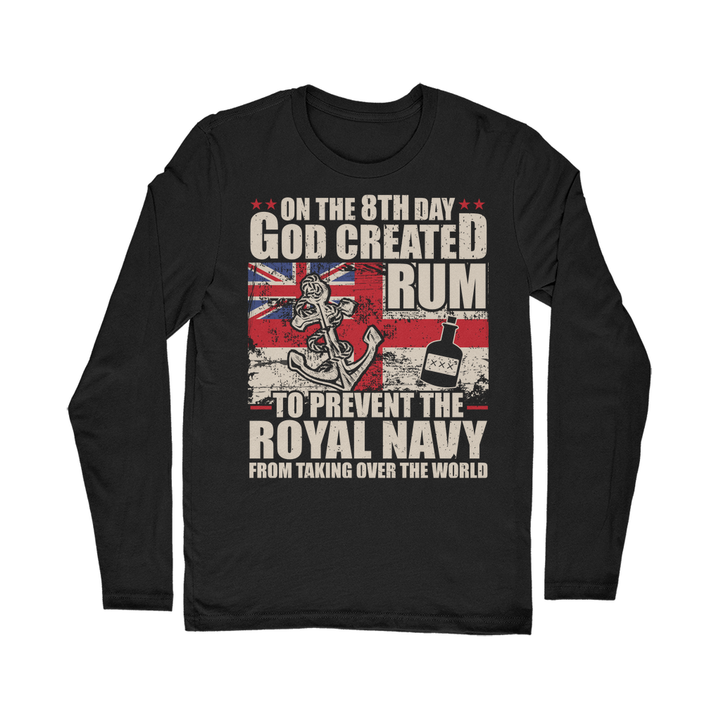 Royal Navy Loves Rum Classic Long Sleeve T-Shirt