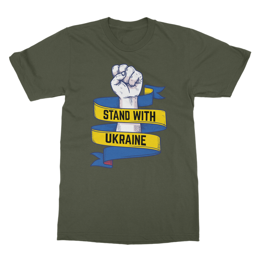 Stand With Ukraine Classic Adult T-Shirt