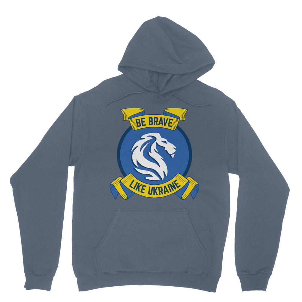Be Brave Like Ukraine Classic Adult Hoodie