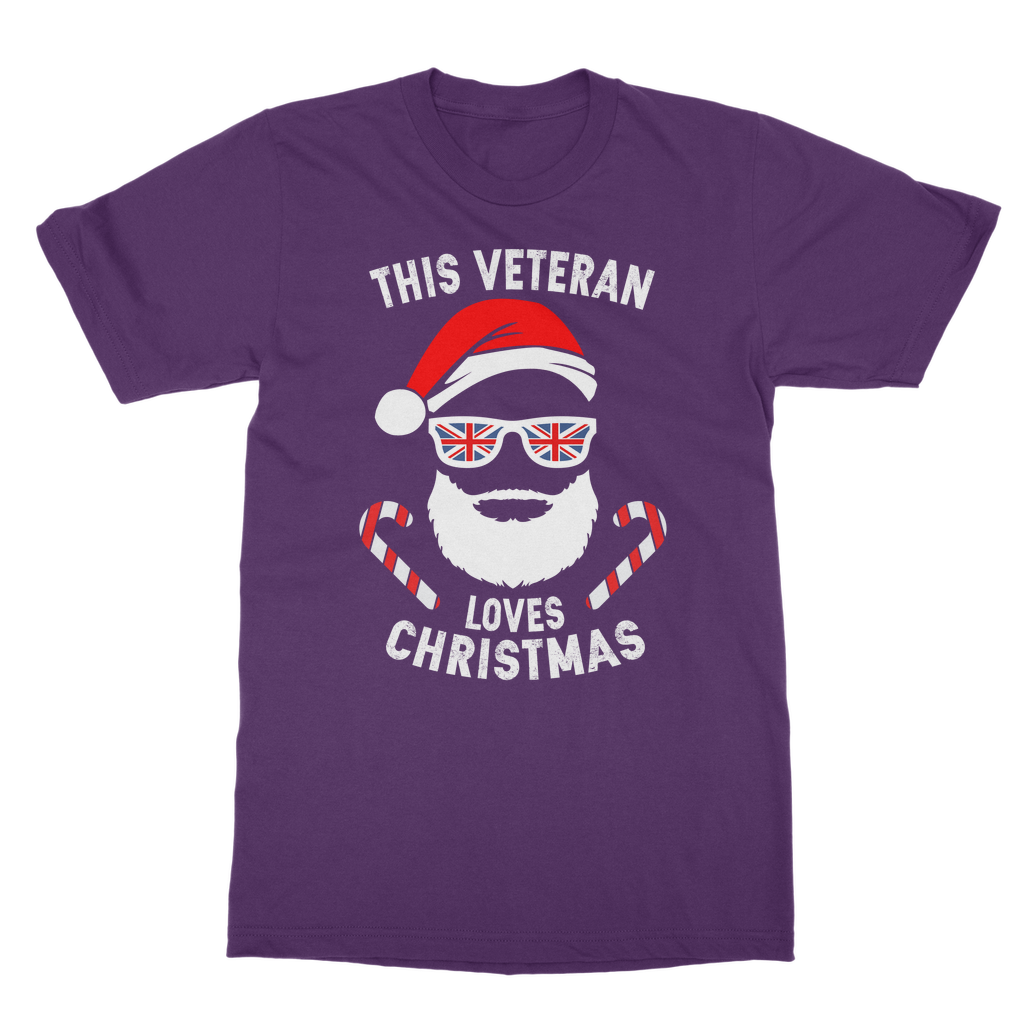 This Veteran Loves Christmas Classic Adult T-Shirt