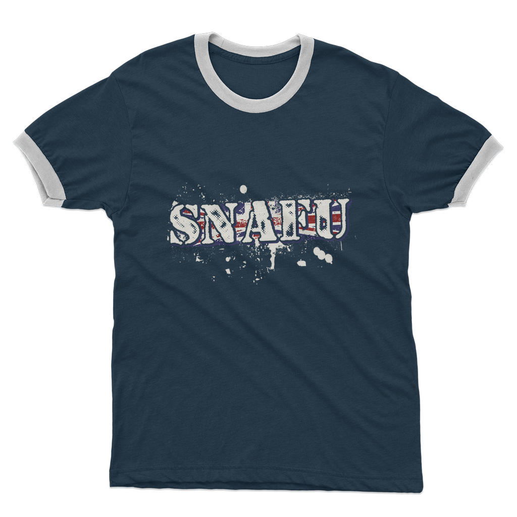 SNAFU Adult Ringer T-Shirt