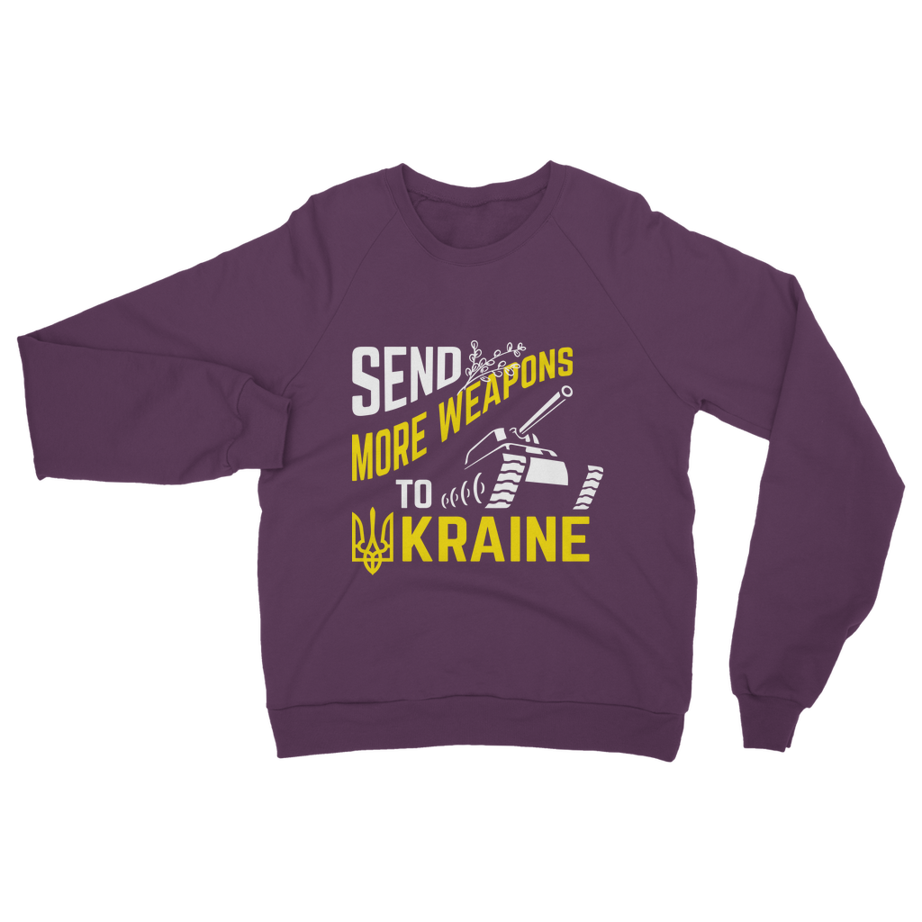 Send Weapons to Ukraine Classic Adult Sweatshirt