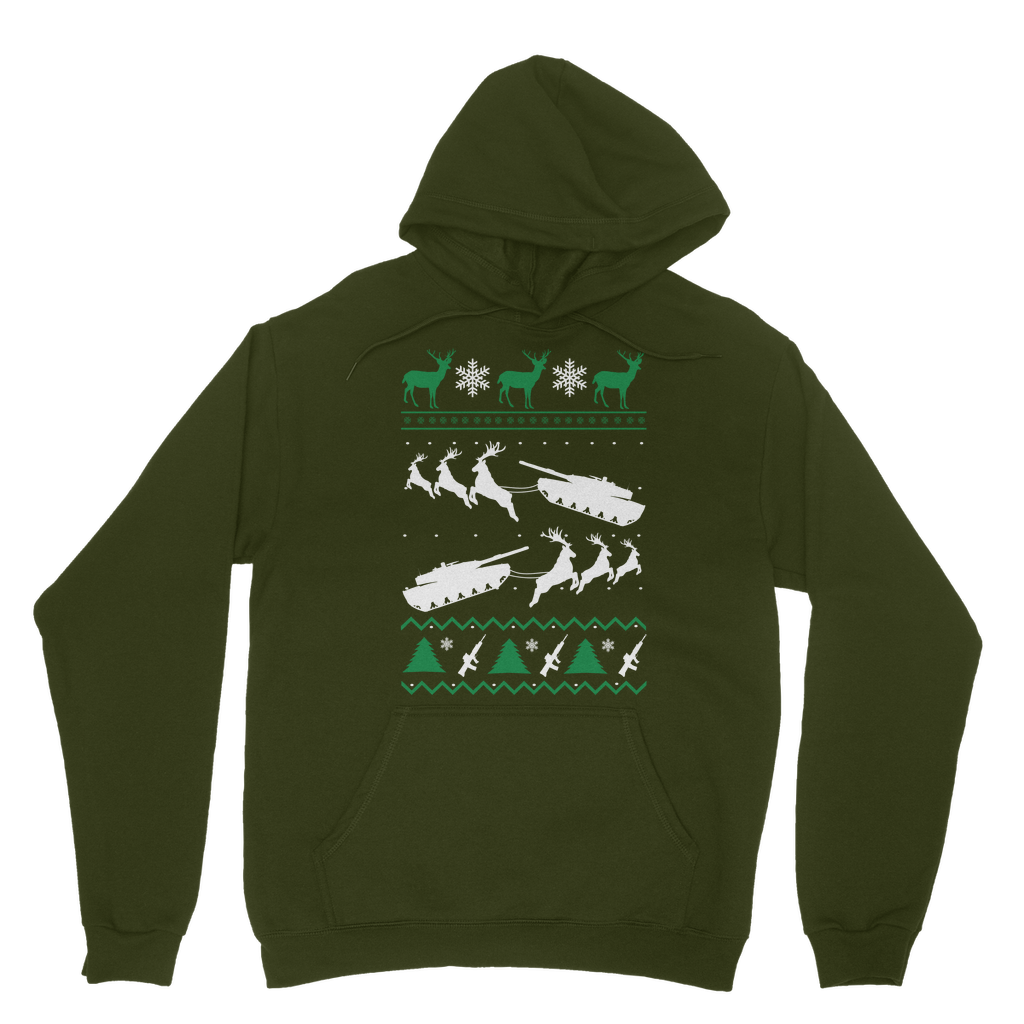 Army Christmas Classic Adult Hoodie