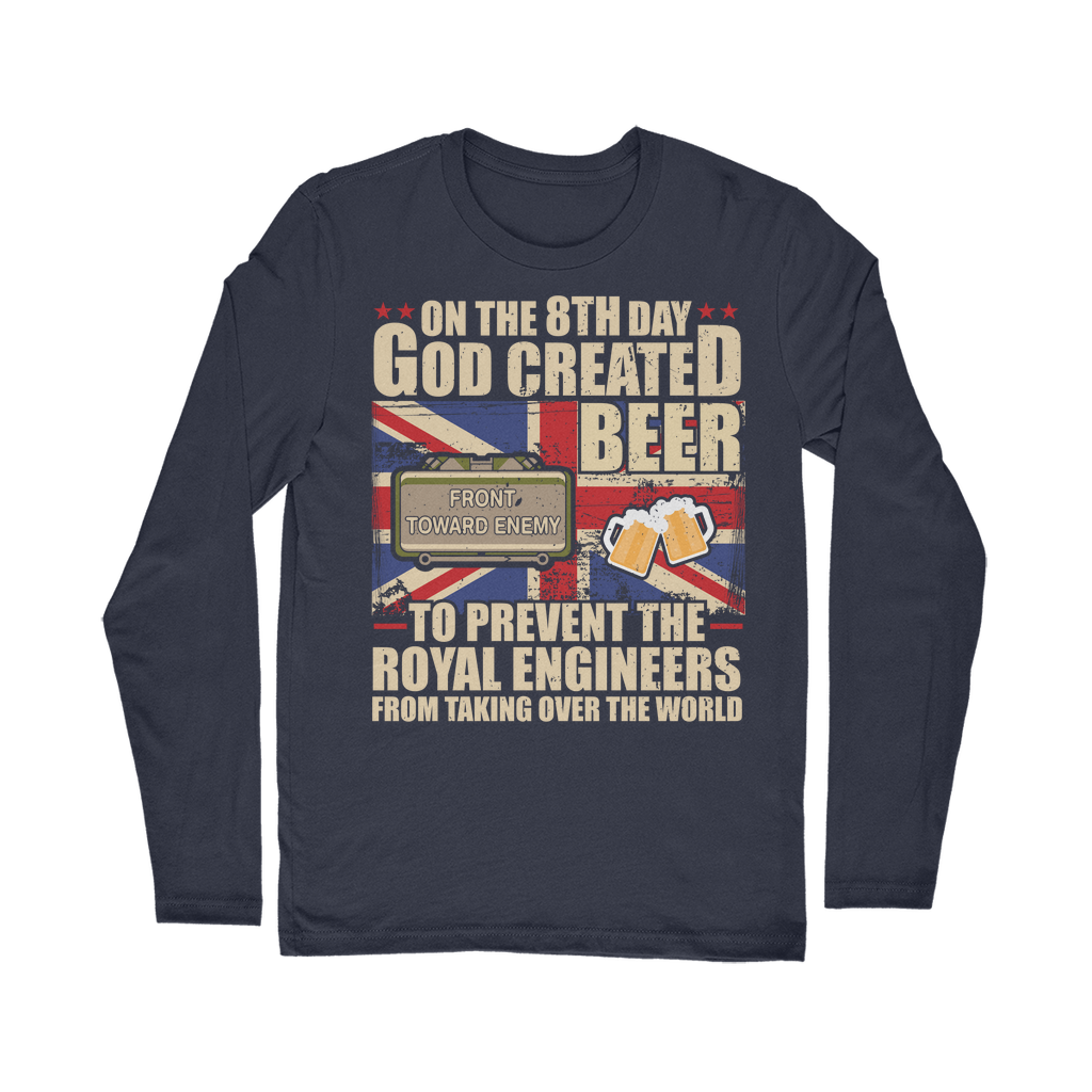 Royal Engineers Love Beer Classic Long Sleeve T-Shirt