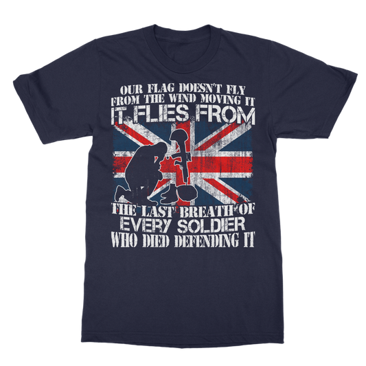 Our Flag Doesn't Fly From The Wind Moving It Classic Adult T-Shirt