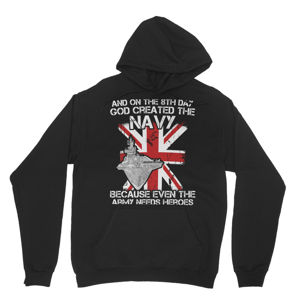 Royal Navy Are Heroes Classic Adult Hoodie