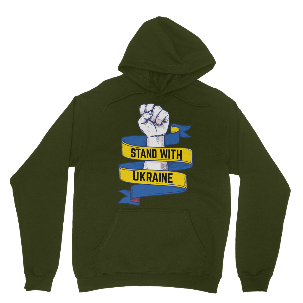Stand With Ukraine Classic Adult Hoodie