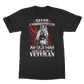 Never Underestimate An Old Man Who Is Also A Veteran Classic Adult T-Shirt