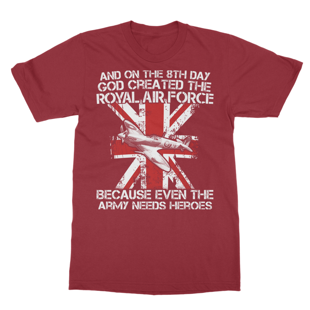 Royal Air Force Are Heroes Classic Adult T-Shirt