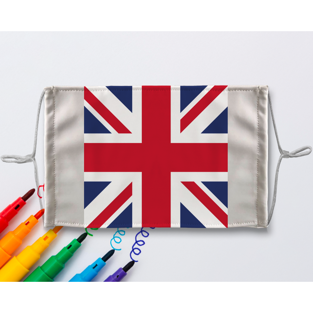 Union Jack Collection Sublimation Colouring Face Mask