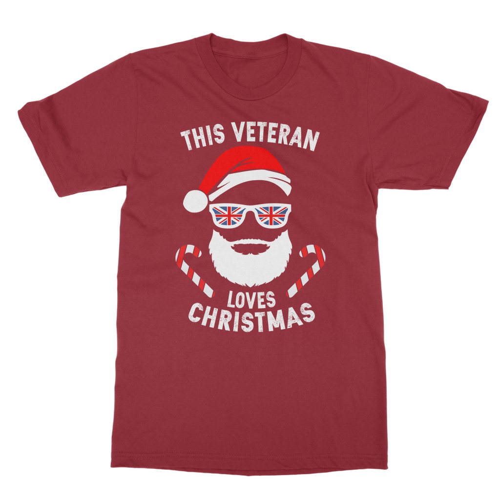 This Veteran Loves Christmas Classic Adult T-Shirt