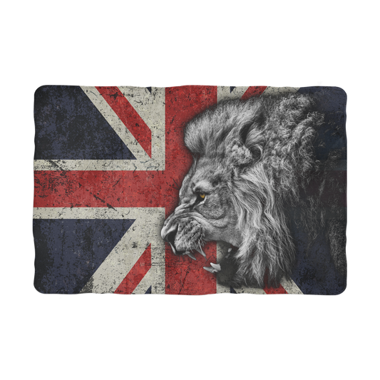 British Lion All Over Printed Sublimation Pet Blanket