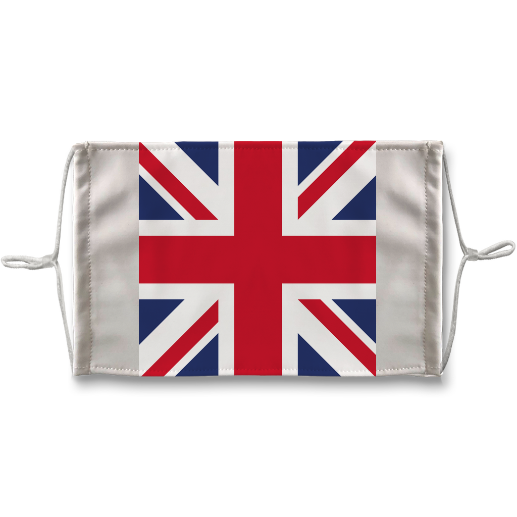 Union Jack Collection Sublimation Face Mask + 10 Replacement Filters