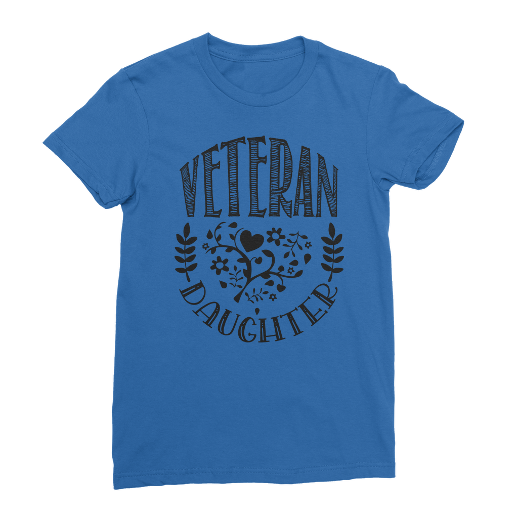 Veteran Daughter Premium Jersey Women's T-Shirt