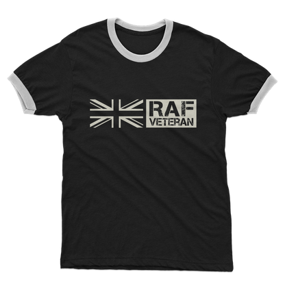 RAF Veteran Adult Ringer T-Shirt