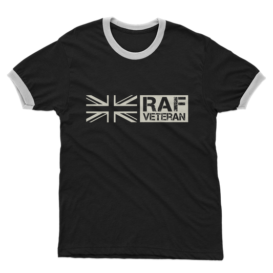 RAF Veteran Adult Ringer T-Shirt