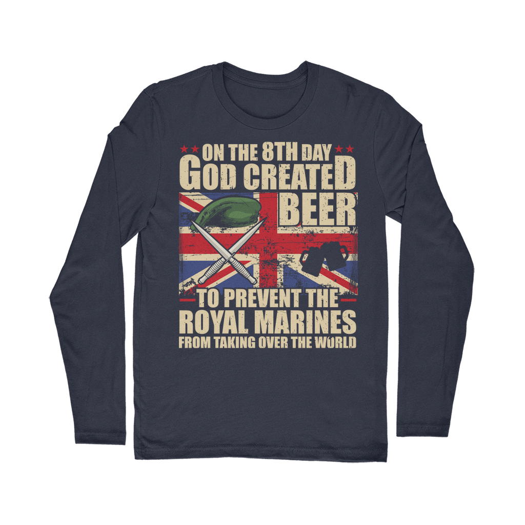 Royal Marines Love Beer Classic Long Sleeve T-Shirt