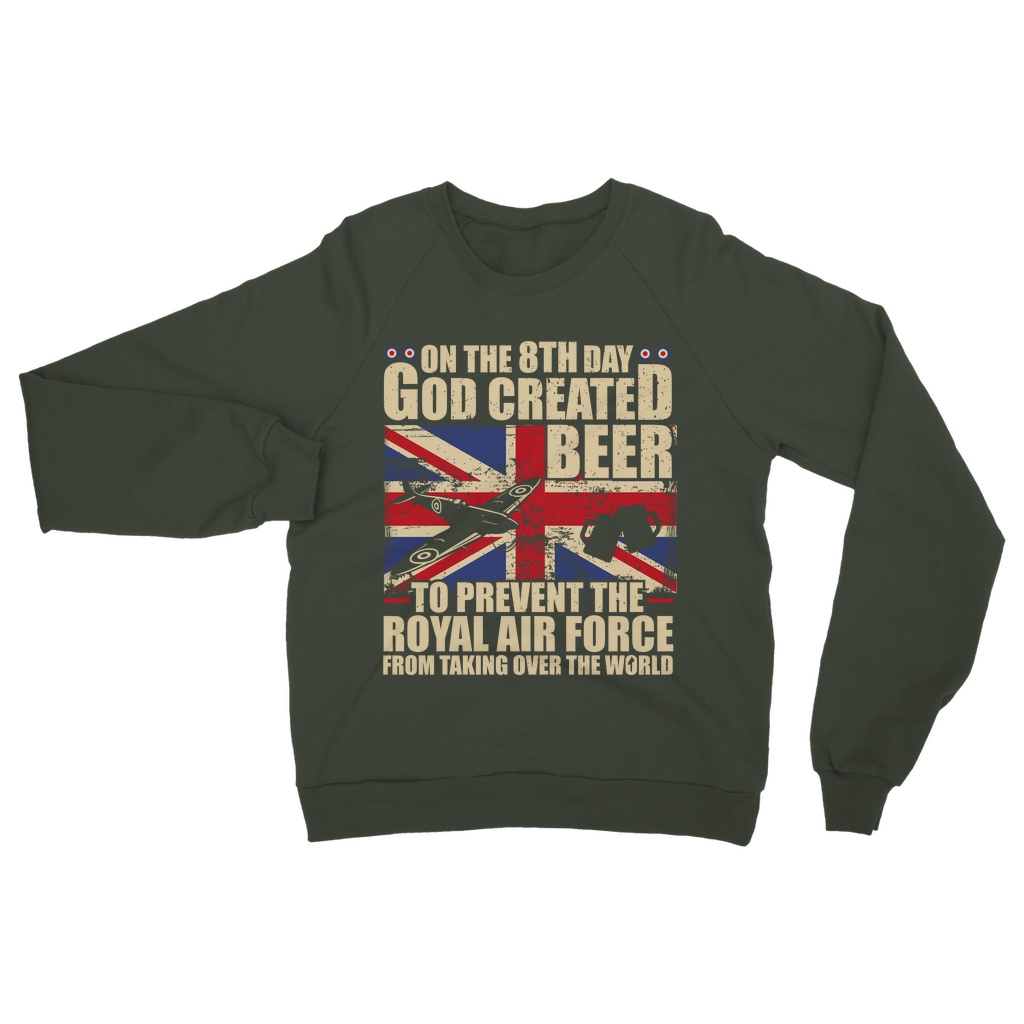 Royal Air Force Loves Beer Classic Adult Sweatshirt