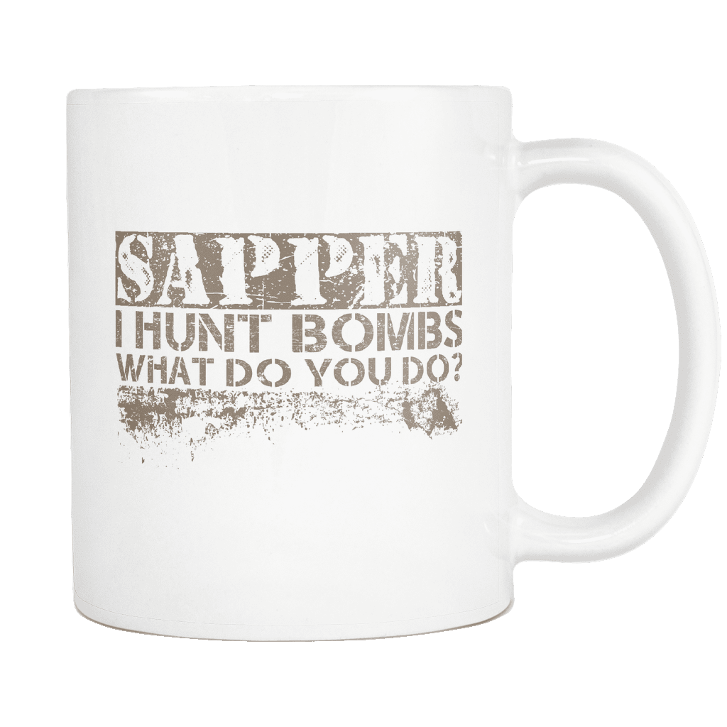 Sapper - Hunt Bombs, What Do You Do Mug