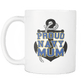 Proud Navy Mum Mug