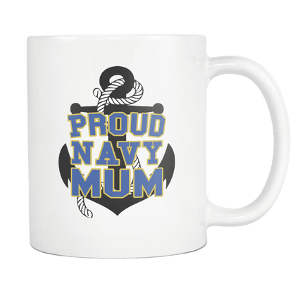 Proud Navy Mum Mug