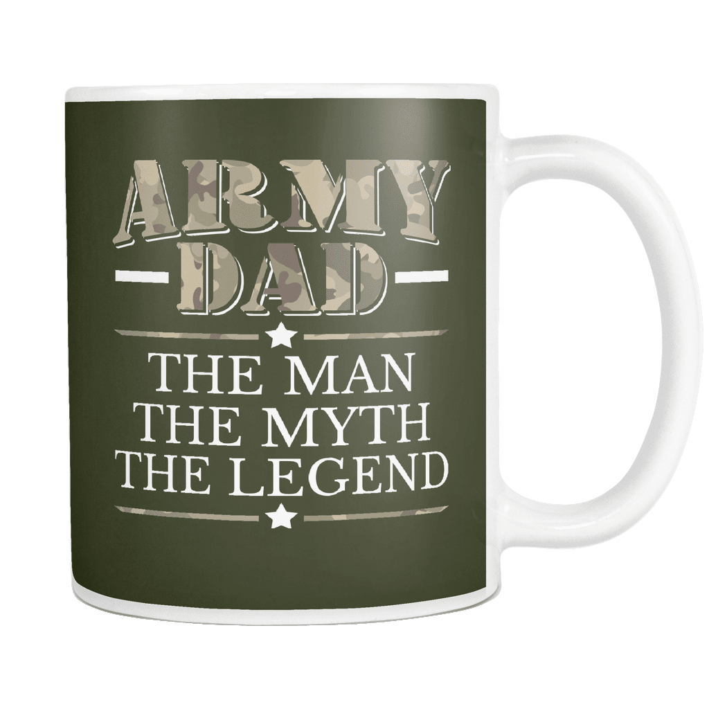 Army Dad - The Man, The Myth, The Legend Mug