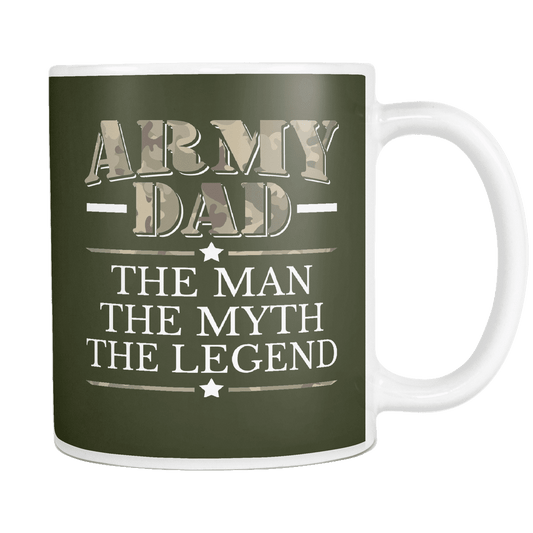 Army Dad - The Man, The Myth, The Legend Mug