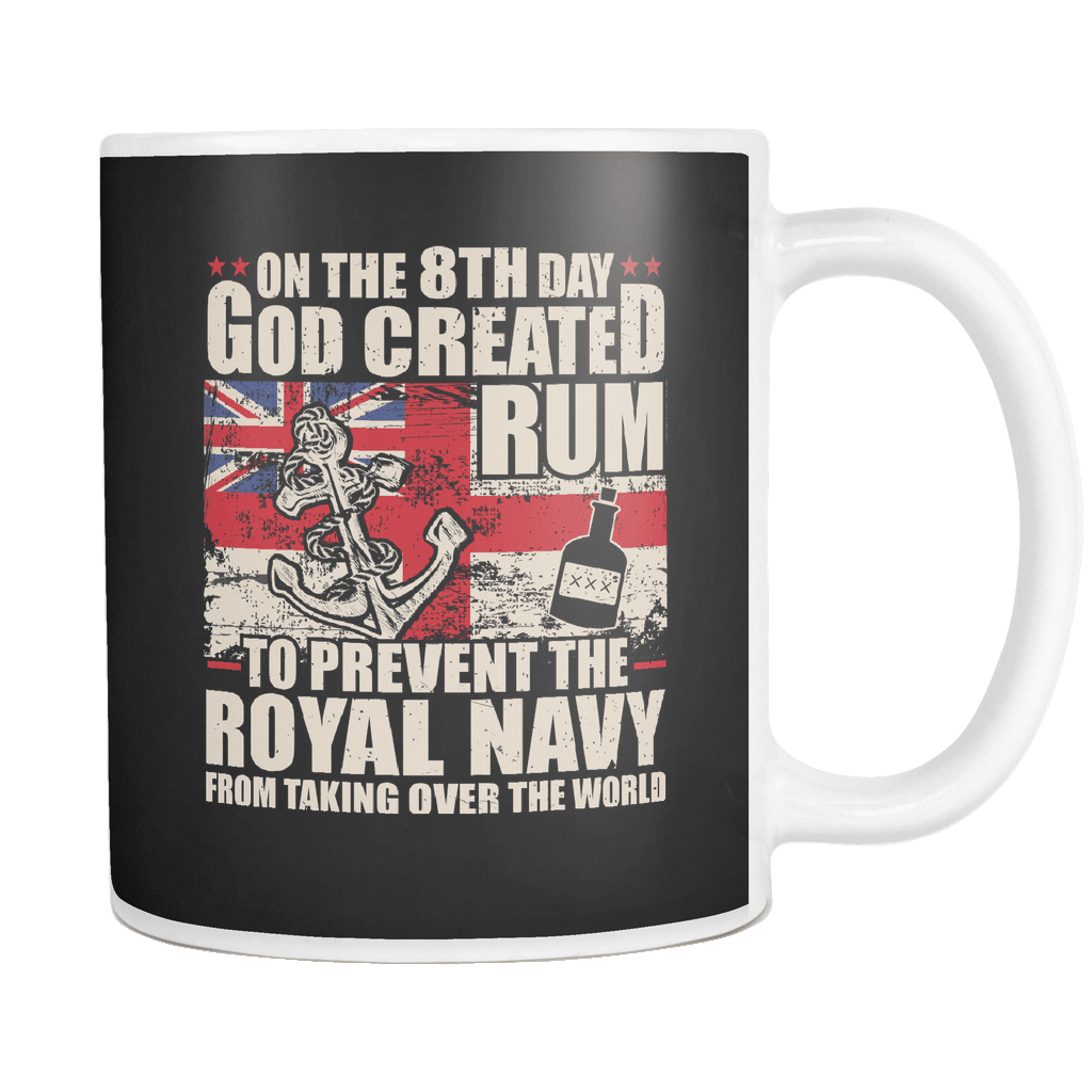 Royal Navy Loves Rum Mug