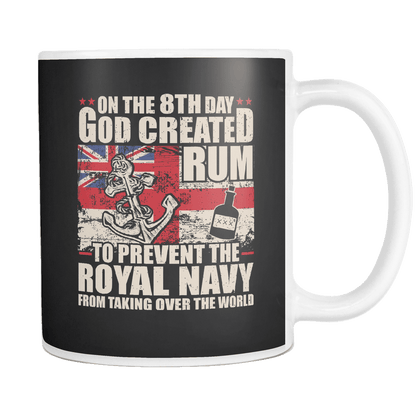 Royal Navy Loves Rum Mug